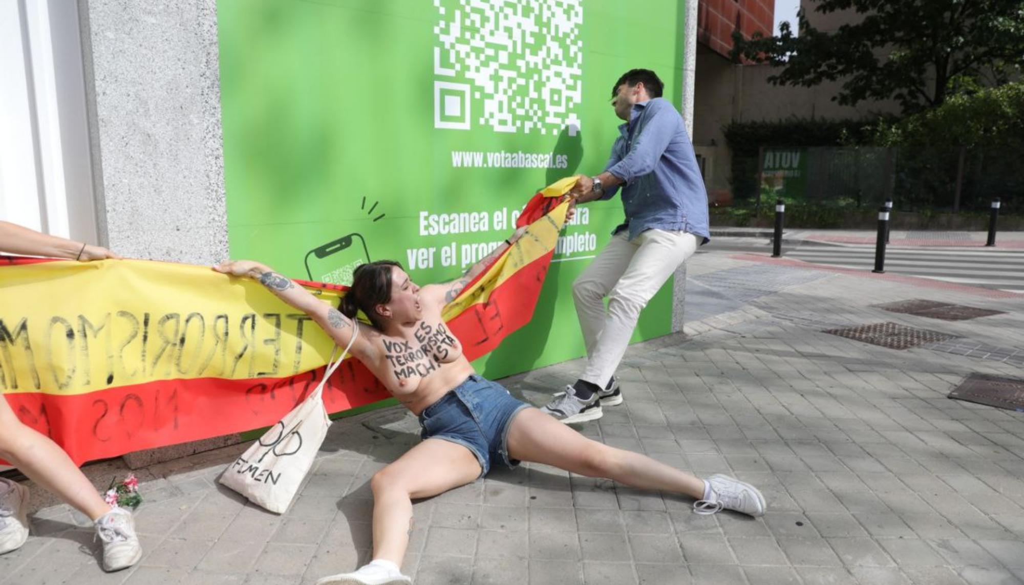 Femen Vox Violencia Machista